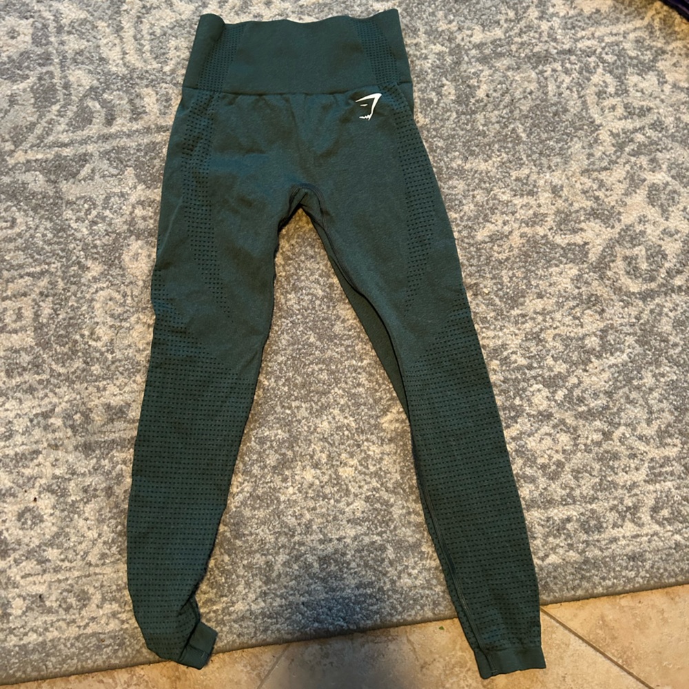 Green Gymshark Leggings